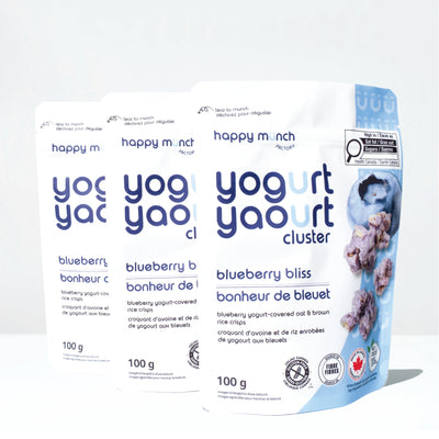 Happy Munch Blueberry Bliss Yogurt Cluster 3pack