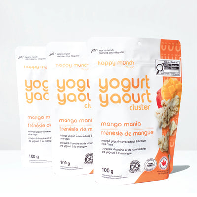 Happy Munch Mango Mania Yogurt Cluster 3 pack