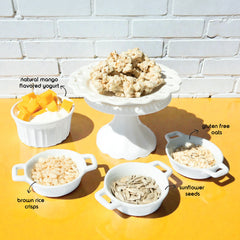 Happy Munch Mango Mania Yogurt Cluster Key Ingredients