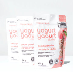 Happy Munch Peach Paradise Yogurt Cluster 3pack