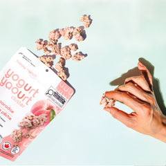 Happy Munch Peach Paradise Yogurt Cluster