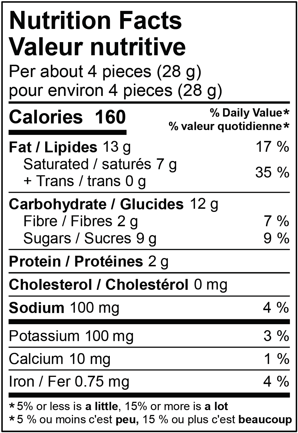 Nutritional Information
